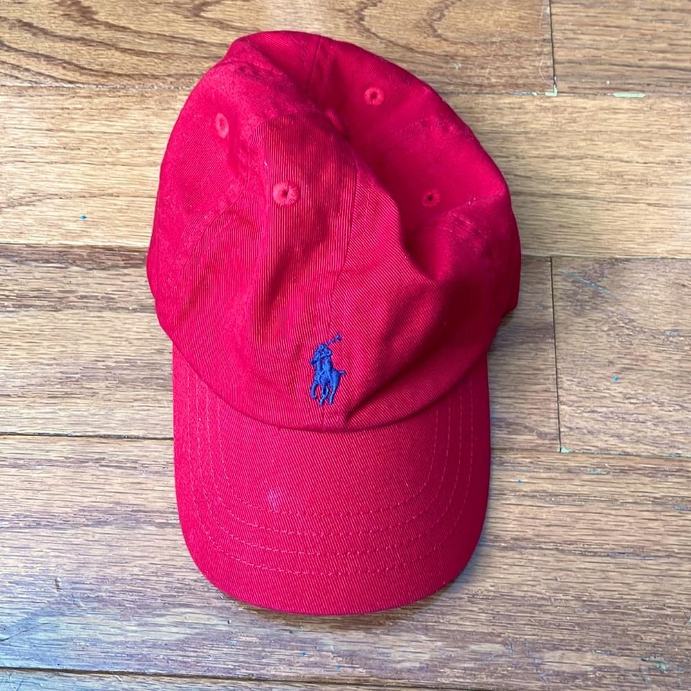 Toddler Boys (12-24M) Polo Ralph Lauren red baseball hat